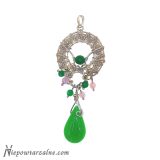 Srebrny wisior "Wiosenne Przebudzenie"